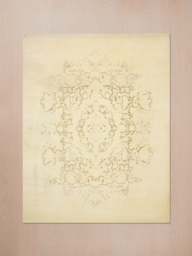 Raun Wool & Bamboo Silk Hand-Knotted Rug - Brown