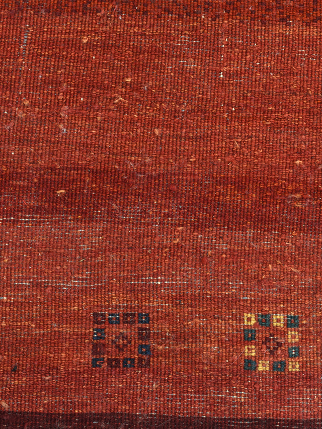 Lahar Hand-Knotted Gabbeh Wool Rug – Red