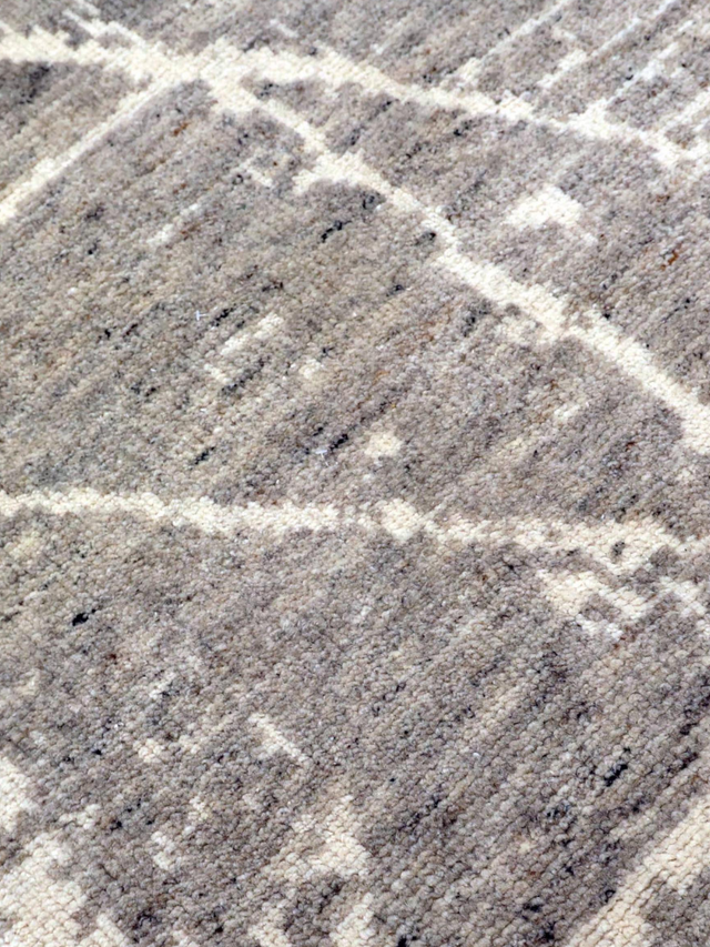 Tavar Hand-knotted Wool Rug - Brown Melange