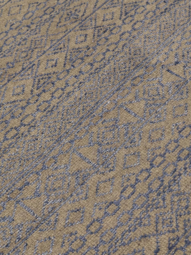 Liwan Hand-knotted Wool & Silk Rug - Beige