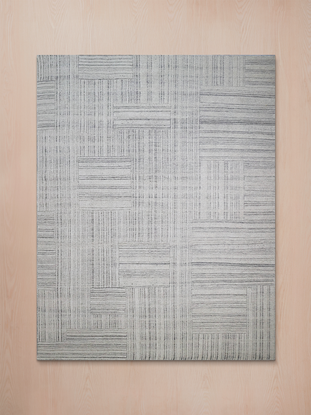 Iskar Hand-knotted Wool Rug - Grey