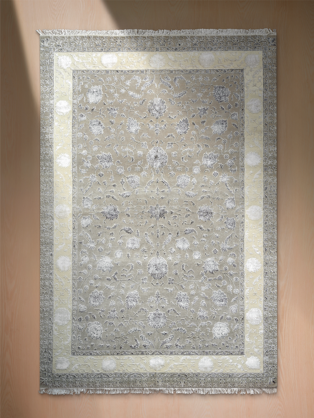 Carev Hand-knotted New Zealand Wool Rug - Sand