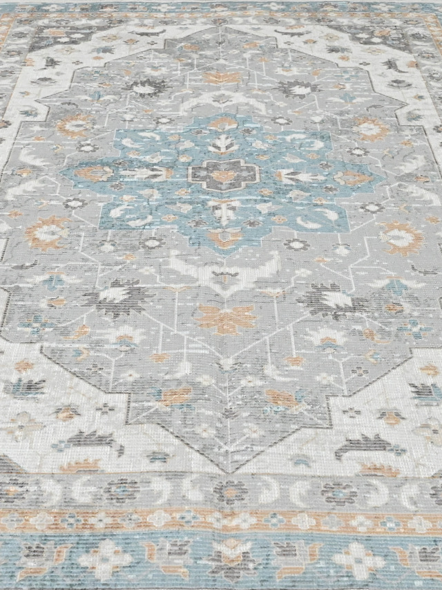 Ruvan Hand-woven Washable Rug - Multi