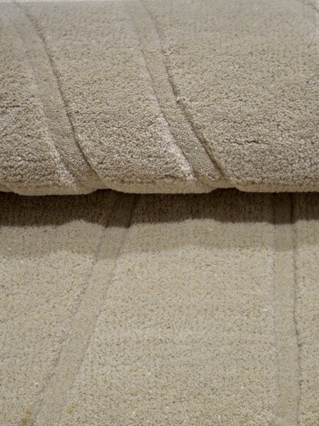 Shiraz Wool Hand-tufted Rug - Beige