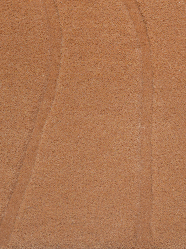 Shiraz Wool Hand-tufted Rug - Rust