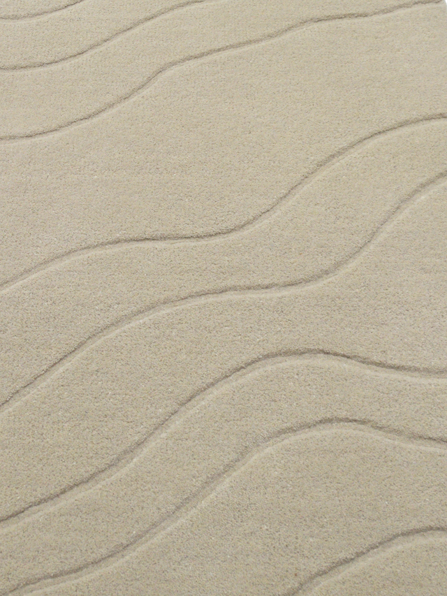 Nadir Wool Hand-tufted Rug - Beige