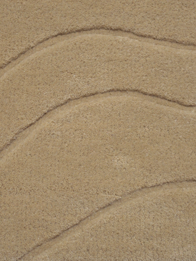 Nadir Wool Hand-tufted Rug - Sand