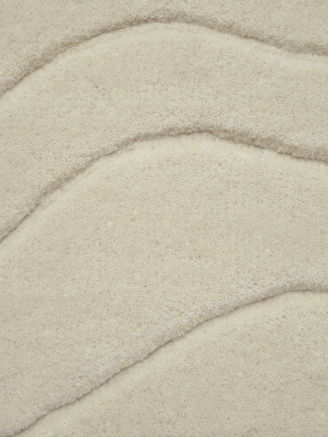 Nadir Wool Hand-tufted Rug - Ivory