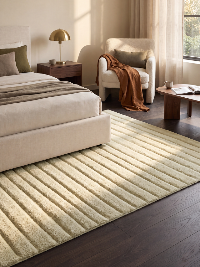 Cyrus Wool Hand-tufted Rug - Ivory