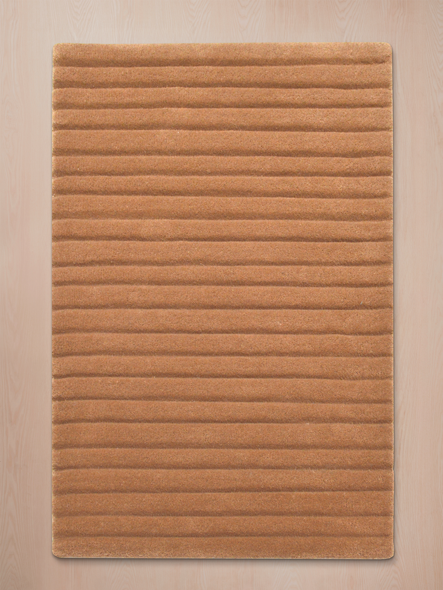 Cyrus Wool Hand-tufted Rug - Rust