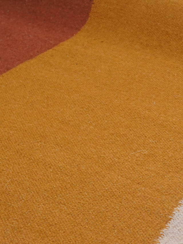 Orlen Hand-Woven Wool Kilim Rug - Multi
