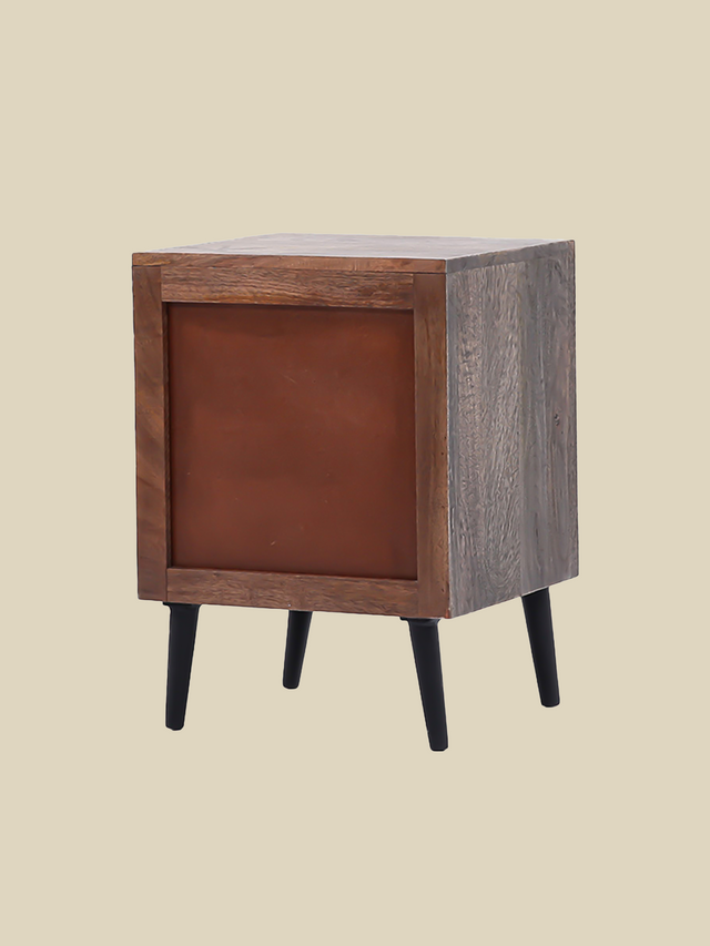 Zina Wooden Bedside Table
