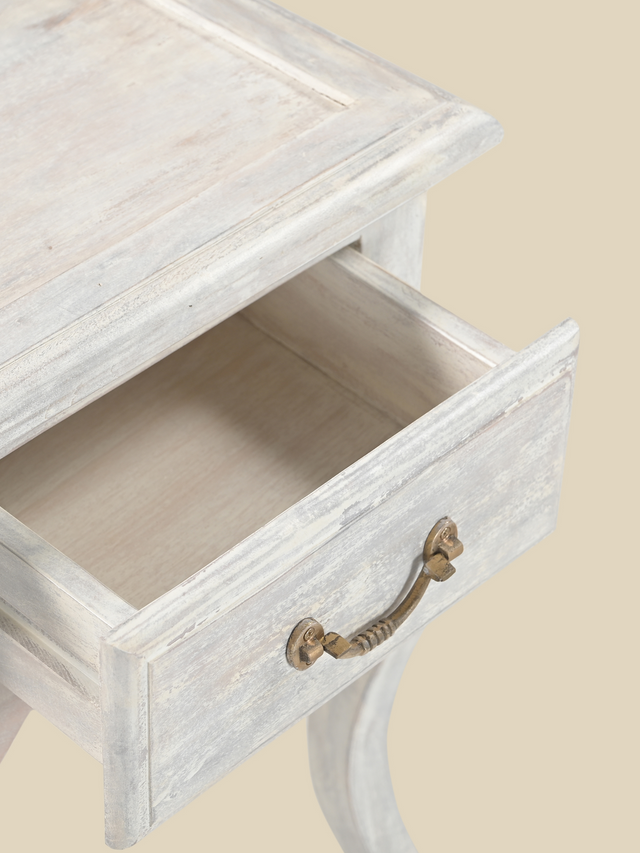 Jane Wooden Bedside Table