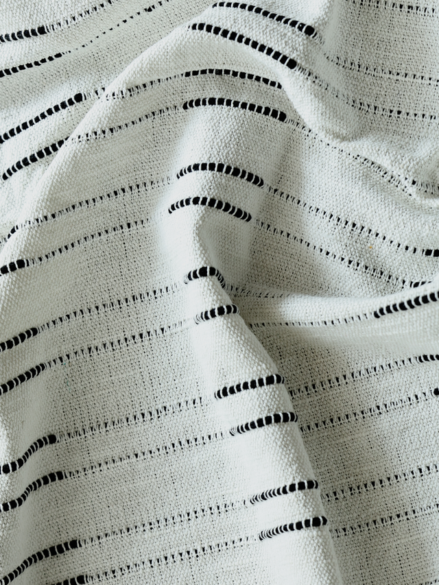 Remi Striped Cotton Throw