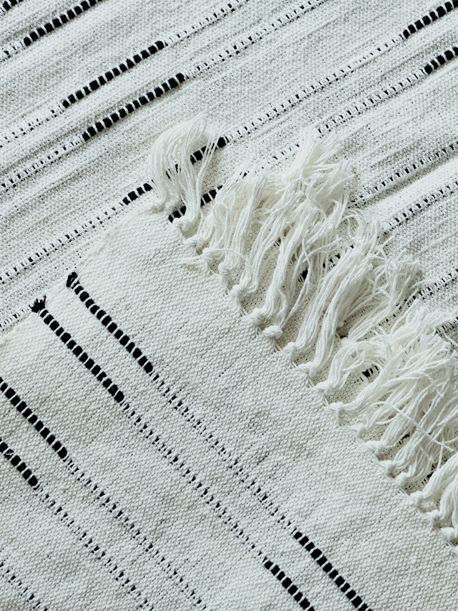 Remi Striped Cotton Throw