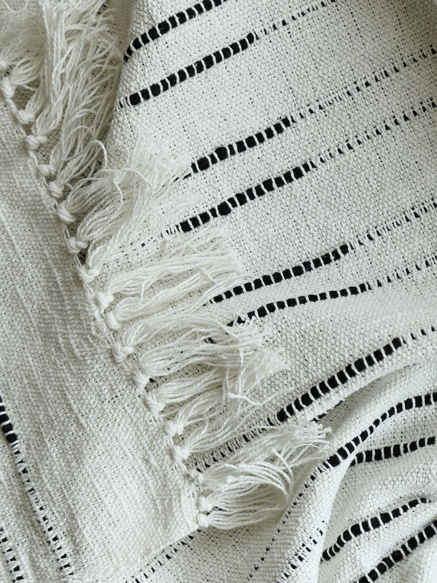 Remi Striped Cotton Throw