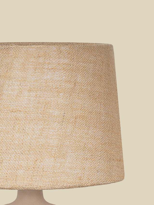 Edith Beige Metal Table Lamp