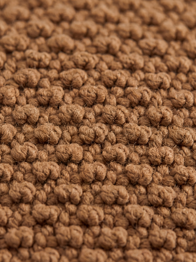 Lev Split Suede Cushion - Tan