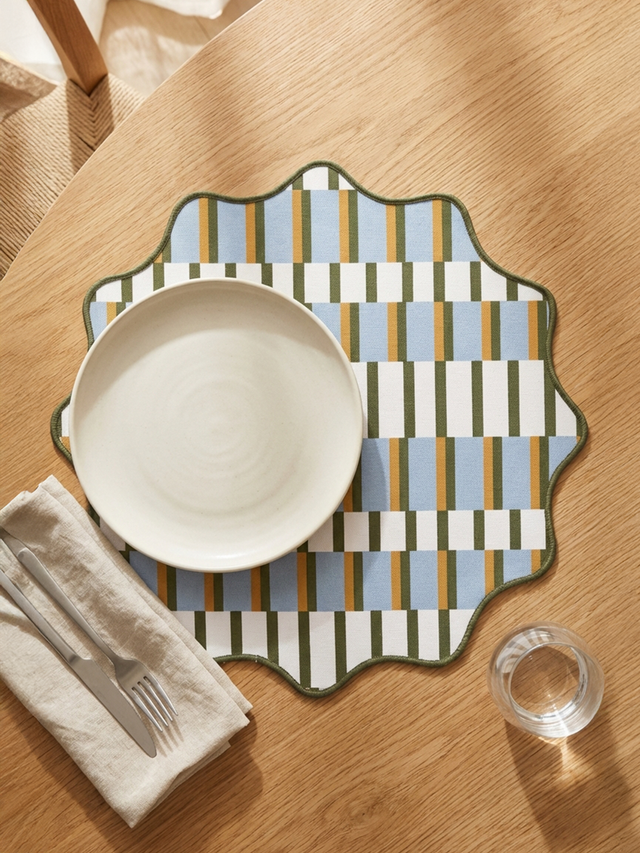 Svana Digital Print Placemats, Set of 6