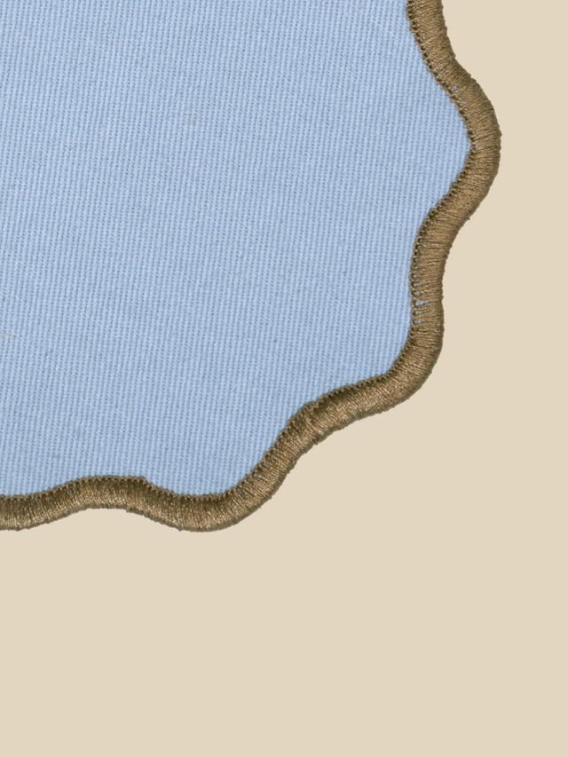 Hallie Merrow-Edge Coasters, Set of 6