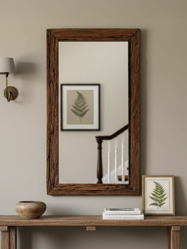 Rowan Reclaimed Wood Mirror Frame