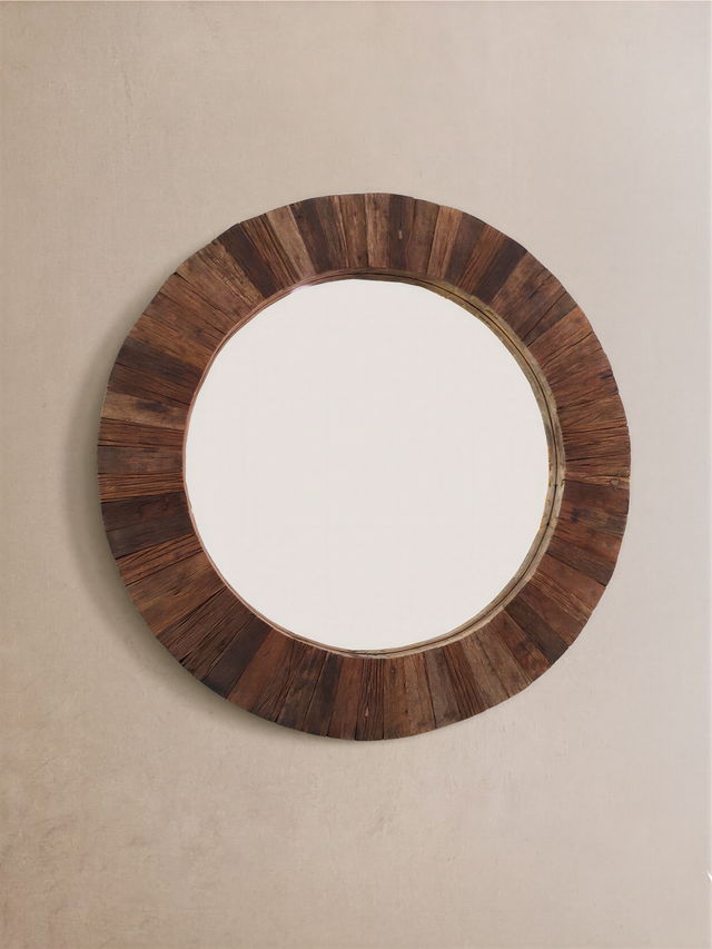 Zavi Reclaimed Wood Mirror - Small