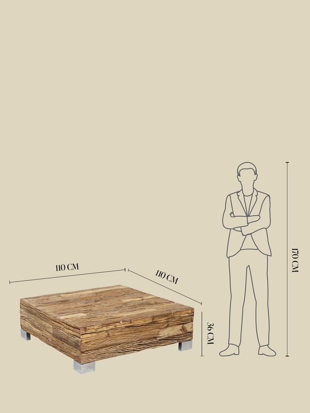 Ethan Reclaimed Wood Coffee Table