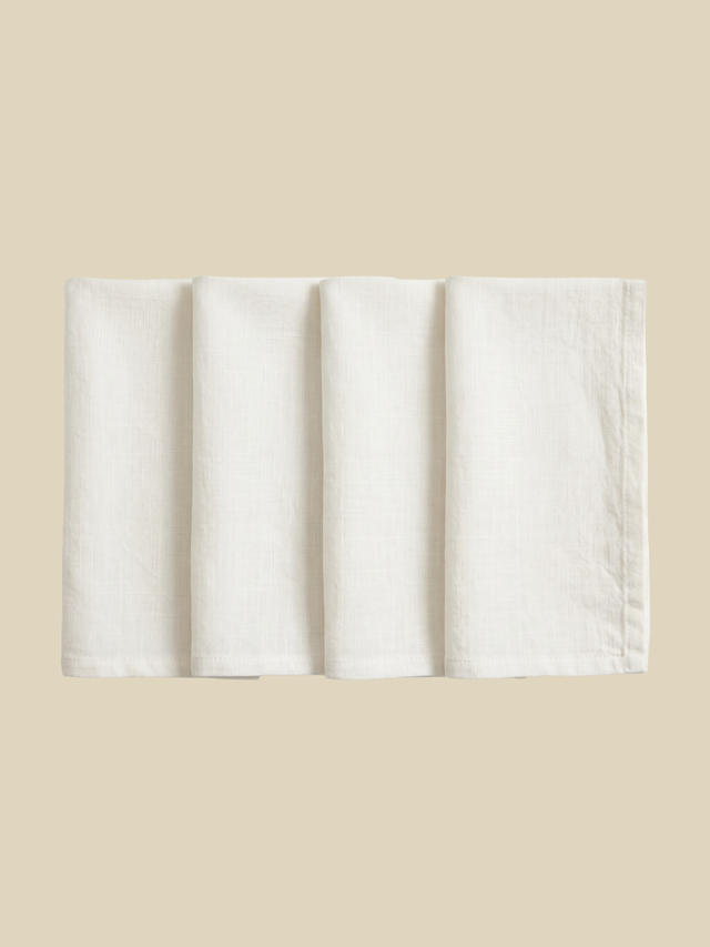Ben Organic Slub Cotton Table Linen Set