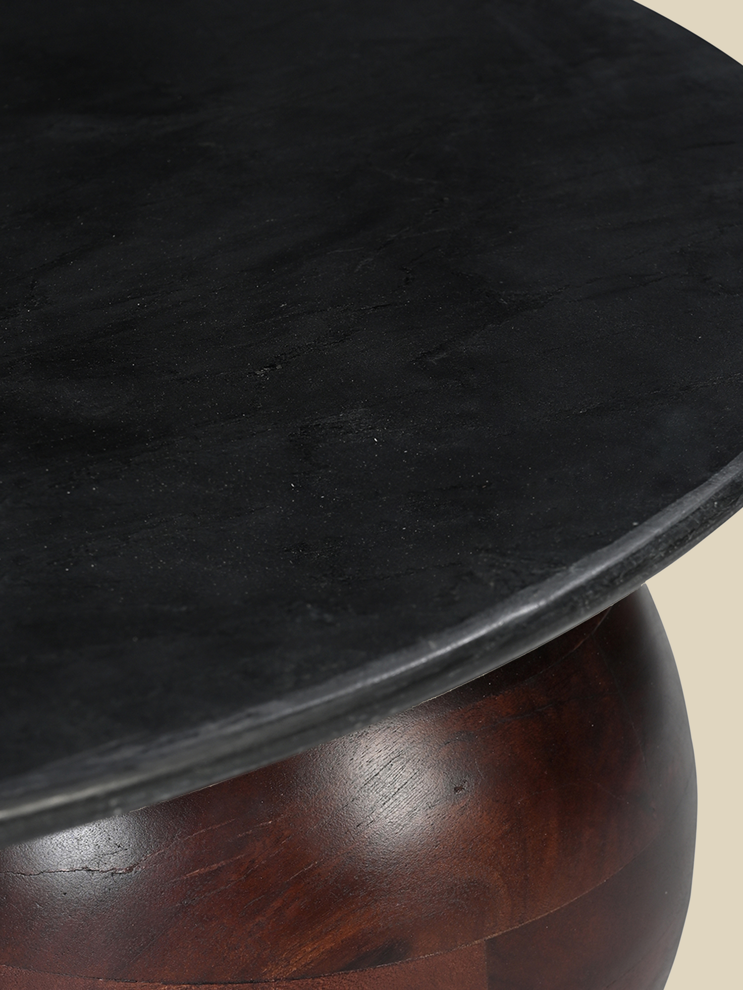 Soraya Black Marble Top Coffee Table