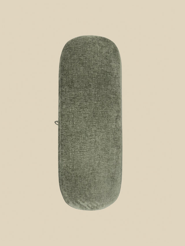 Khalia Green Storage Ottoman