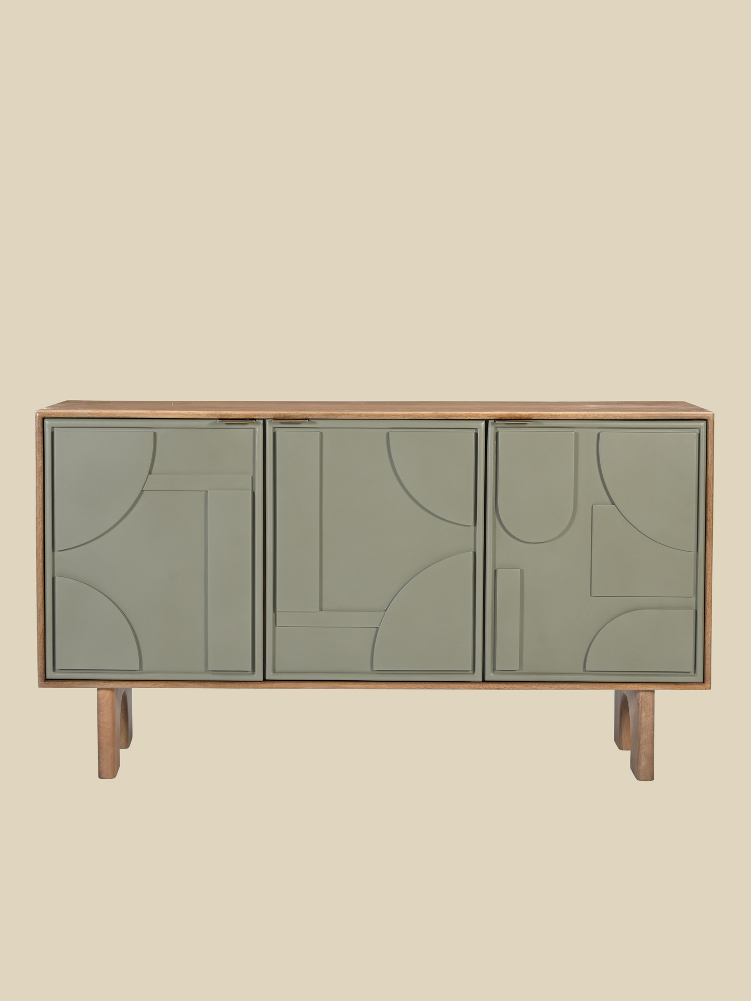 Verde Three Door Cabinet