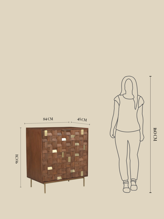 Caspian Two Door Cabinet