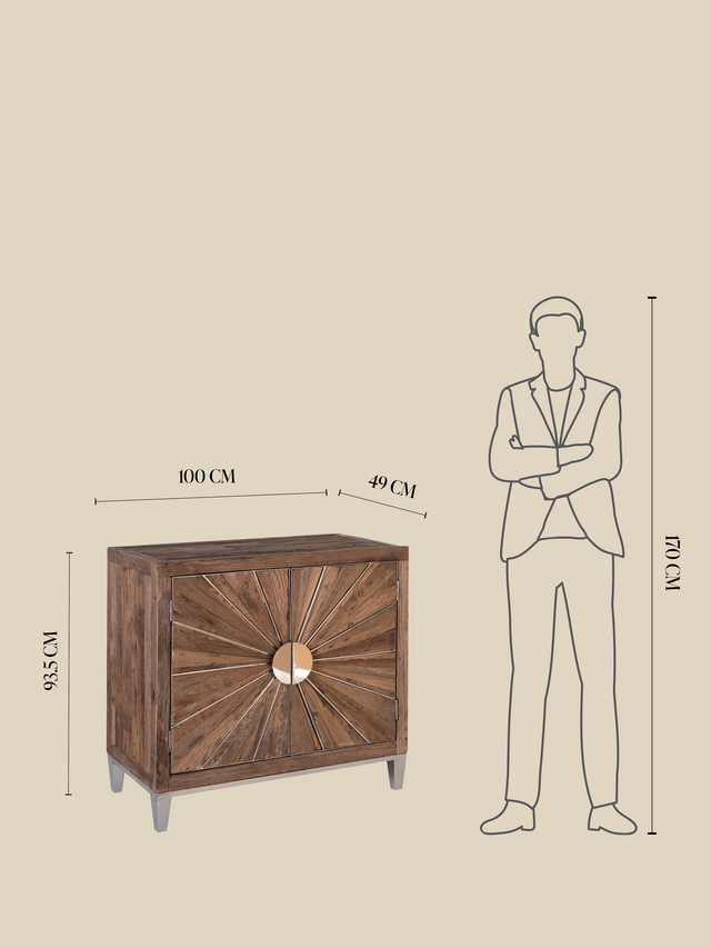 Axel Reclaimed Wood Cabinet