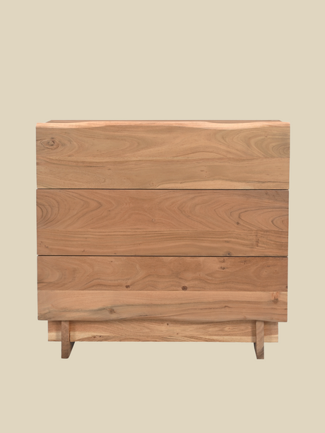 Alder Three Drawer Chest
