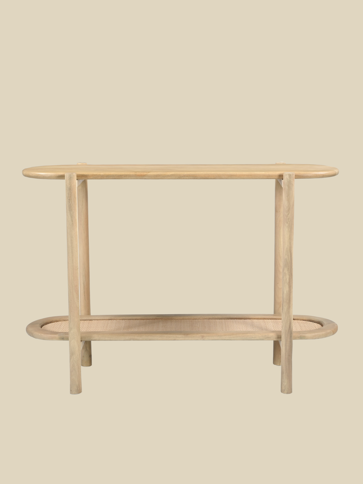Elora Rattan Console Table