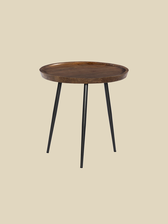 Lindset Mango Wood Side Table