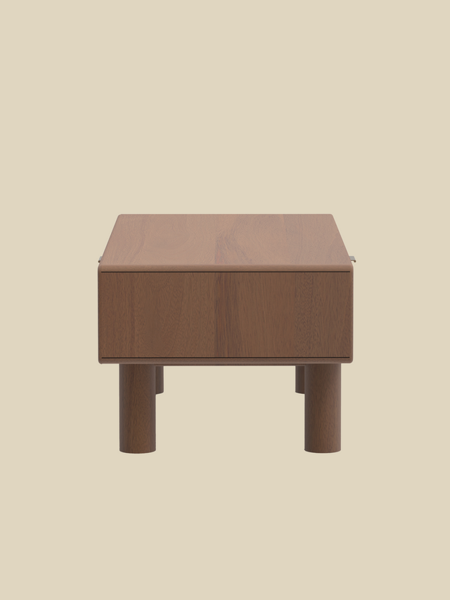 Aurea Burl Coffee Table - Walnut