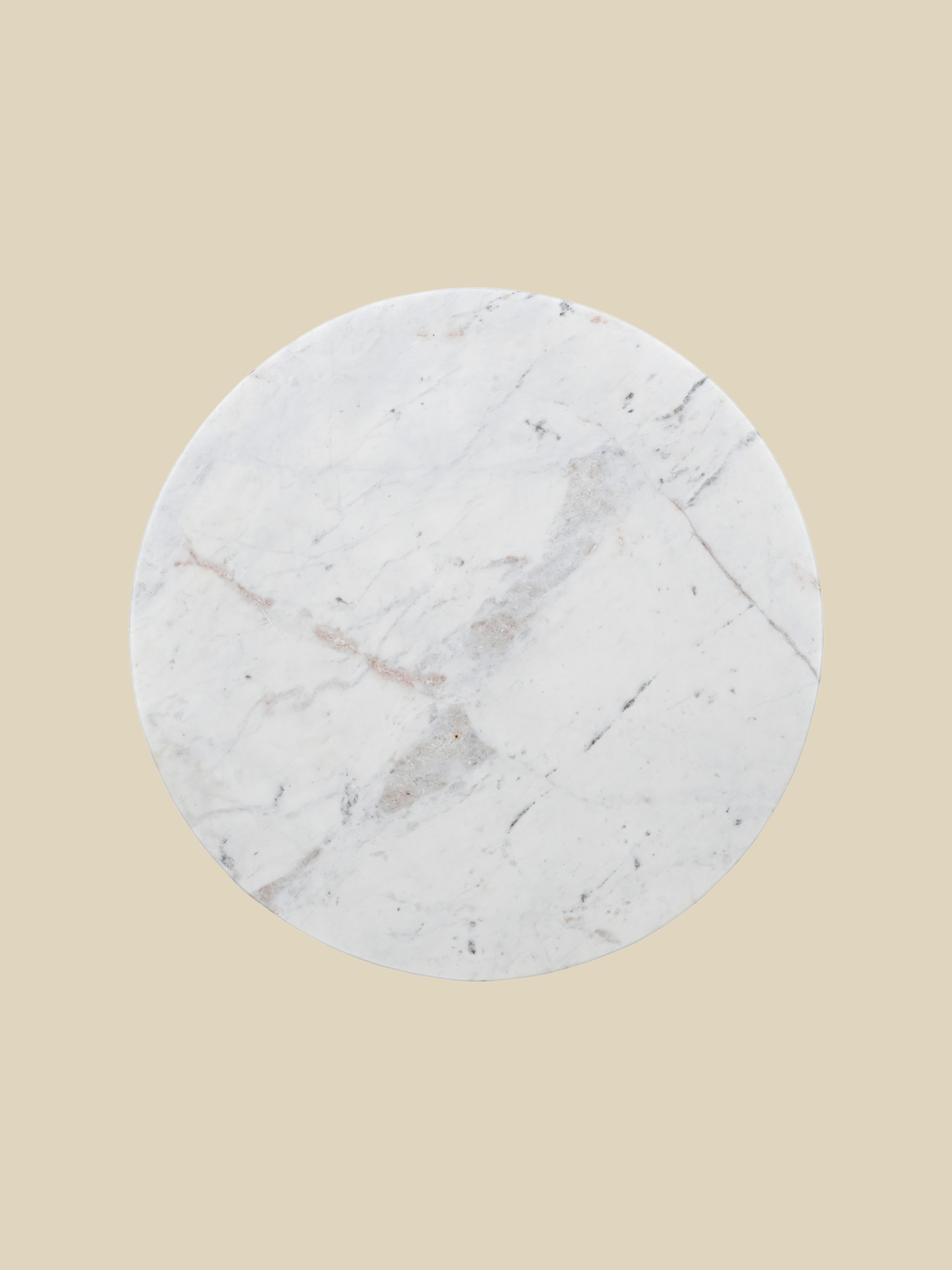 Soraya White Marble Top Coffee Table