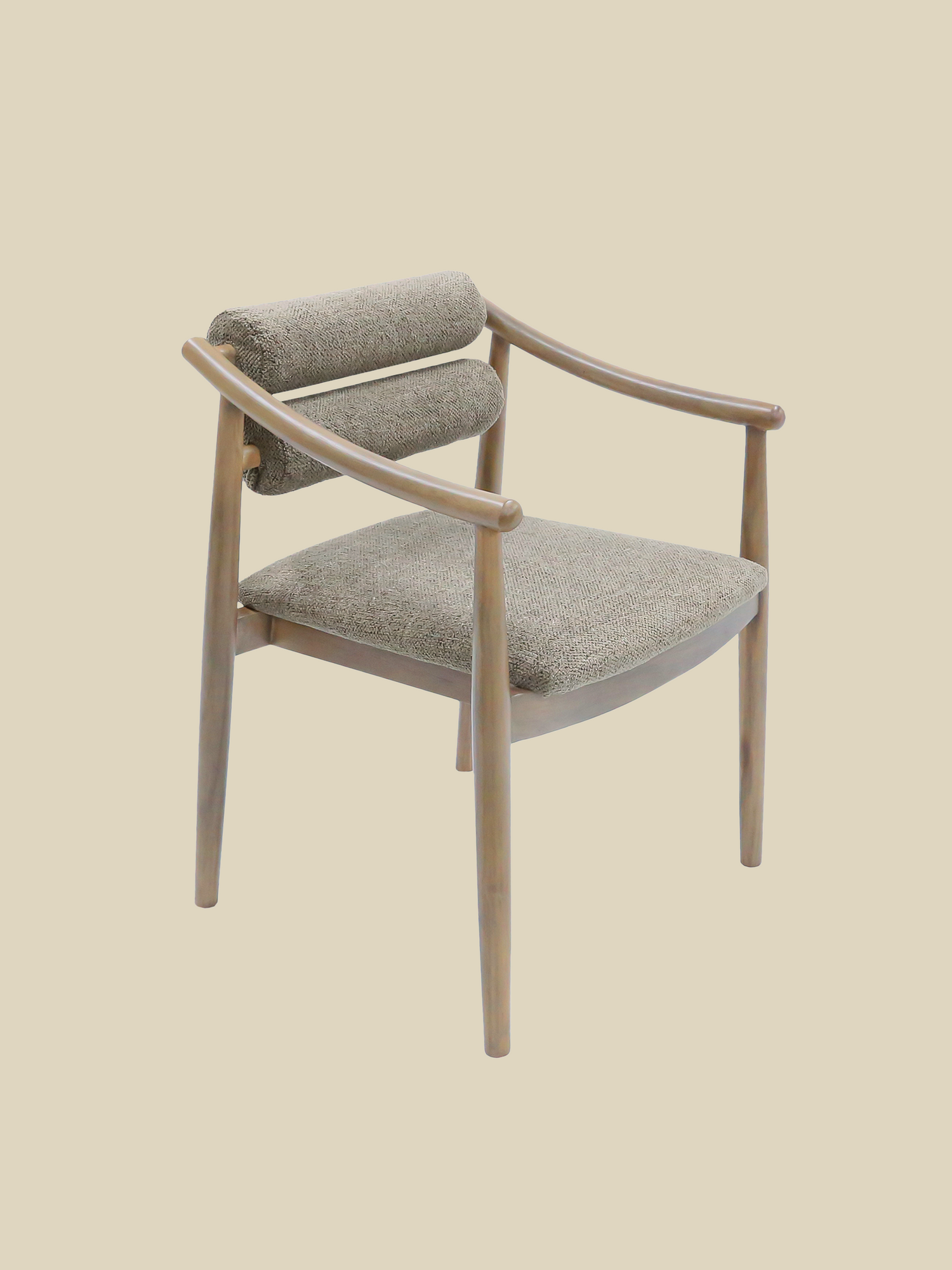 Rowan Brown Upholstered Dining Chair