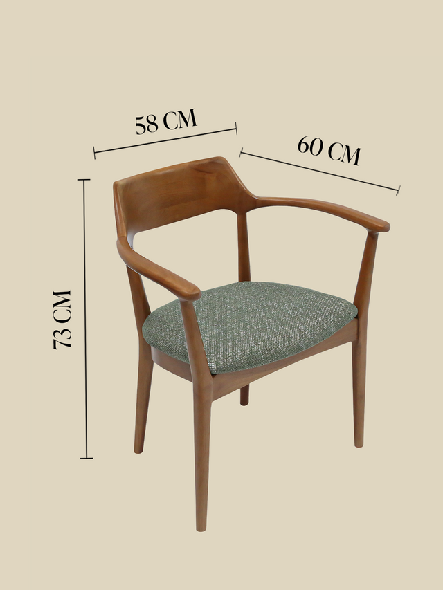 Arbor Green Upholstered Dining Chair