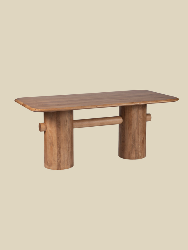Calder Mango Wood Dining Table