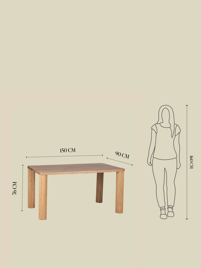 Sterling Wooden Dining Table