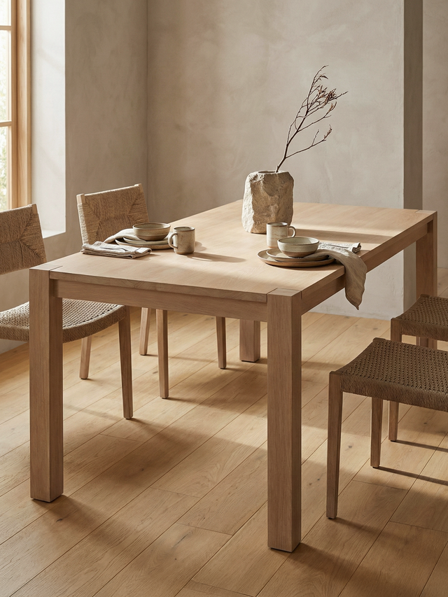 Charles Wooden Dining Table