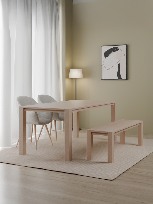 Charles Wooden Dining Table