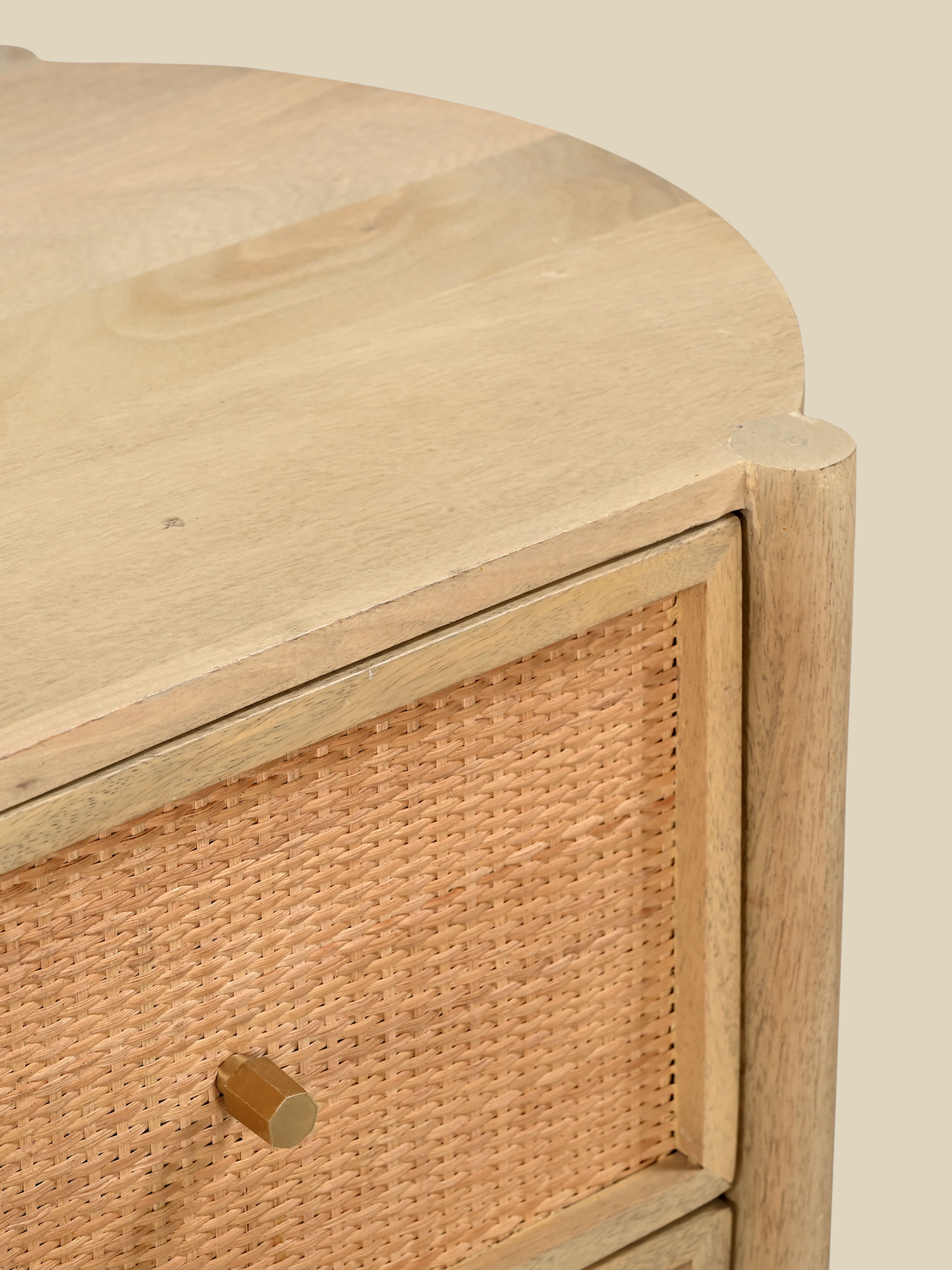 Soren Two Drawer Bedside Table