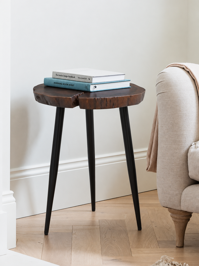 Logan Organic Shape Side Table - Small