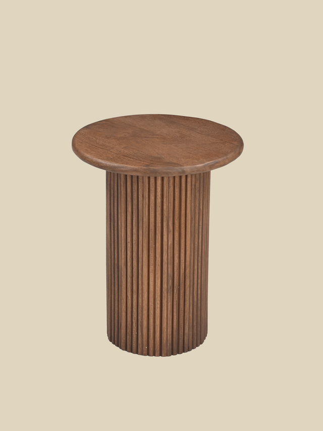 Eldric Fluted Side Table