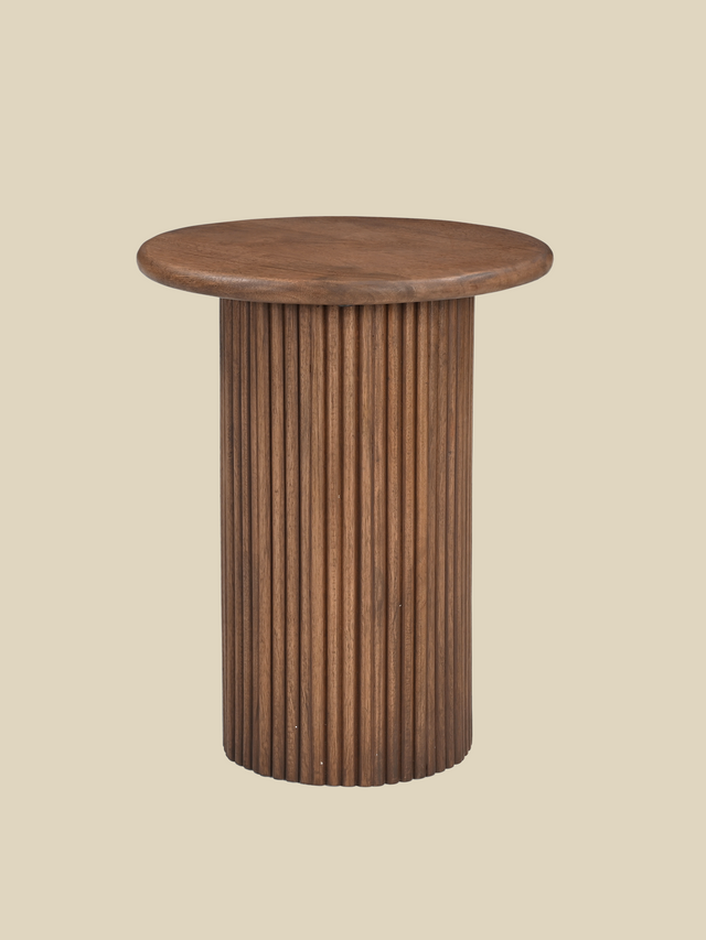 Eldric Fluted Side Table