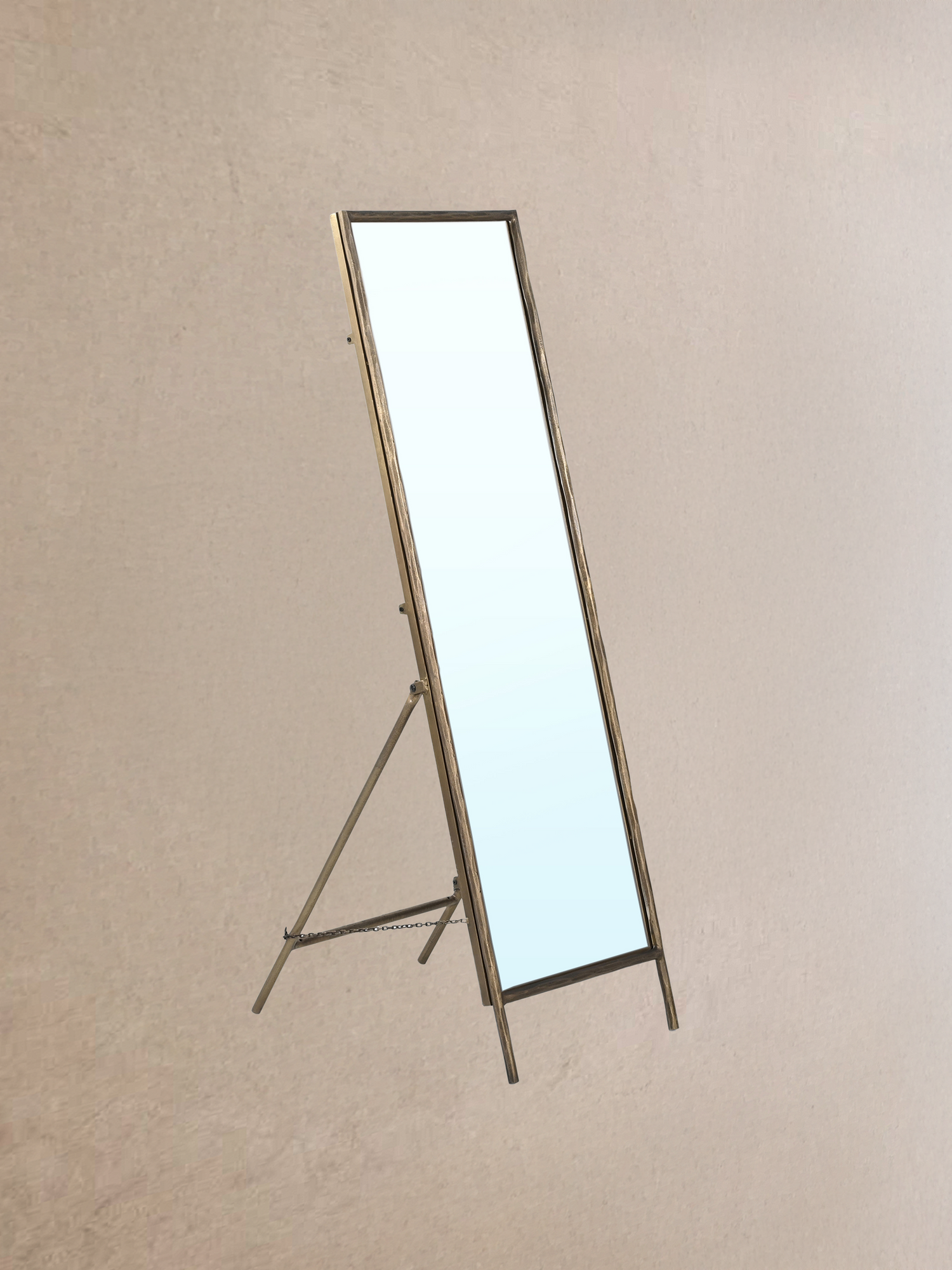Celeste Iron Floor Mirror