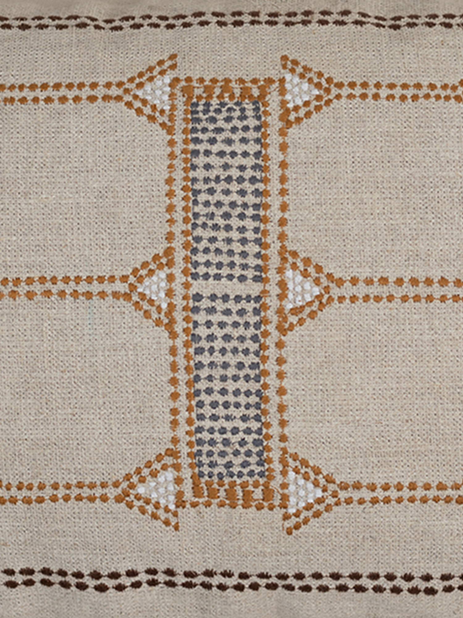 Grey Dream Cotton-Linen Cushion